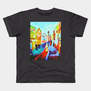 London Soho 2006 Painting Remixed Kids T-Shirt